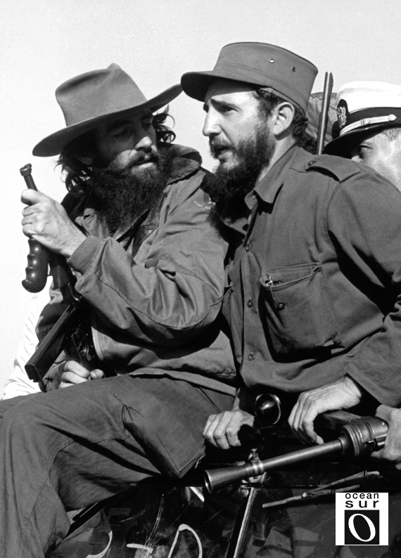 Camilo Cienfuegos y Fidel Castro, enero de 1959