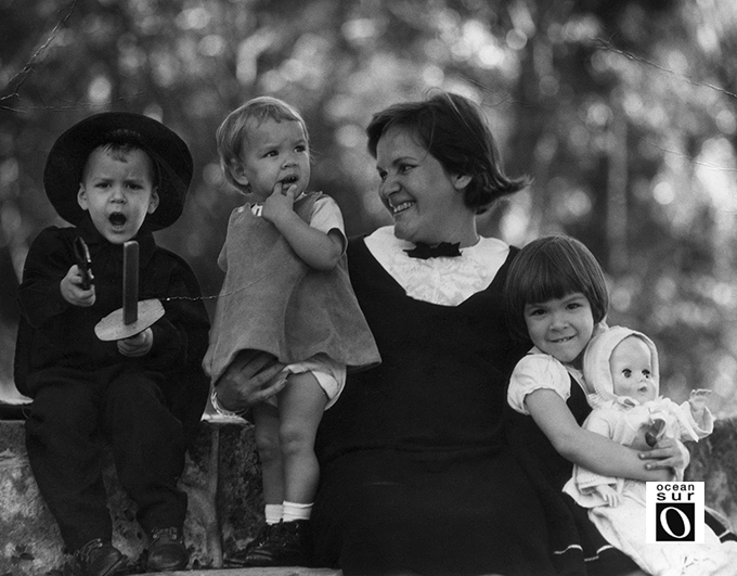 Diciembre de 1964, en el Parque Almendares (La Habana)